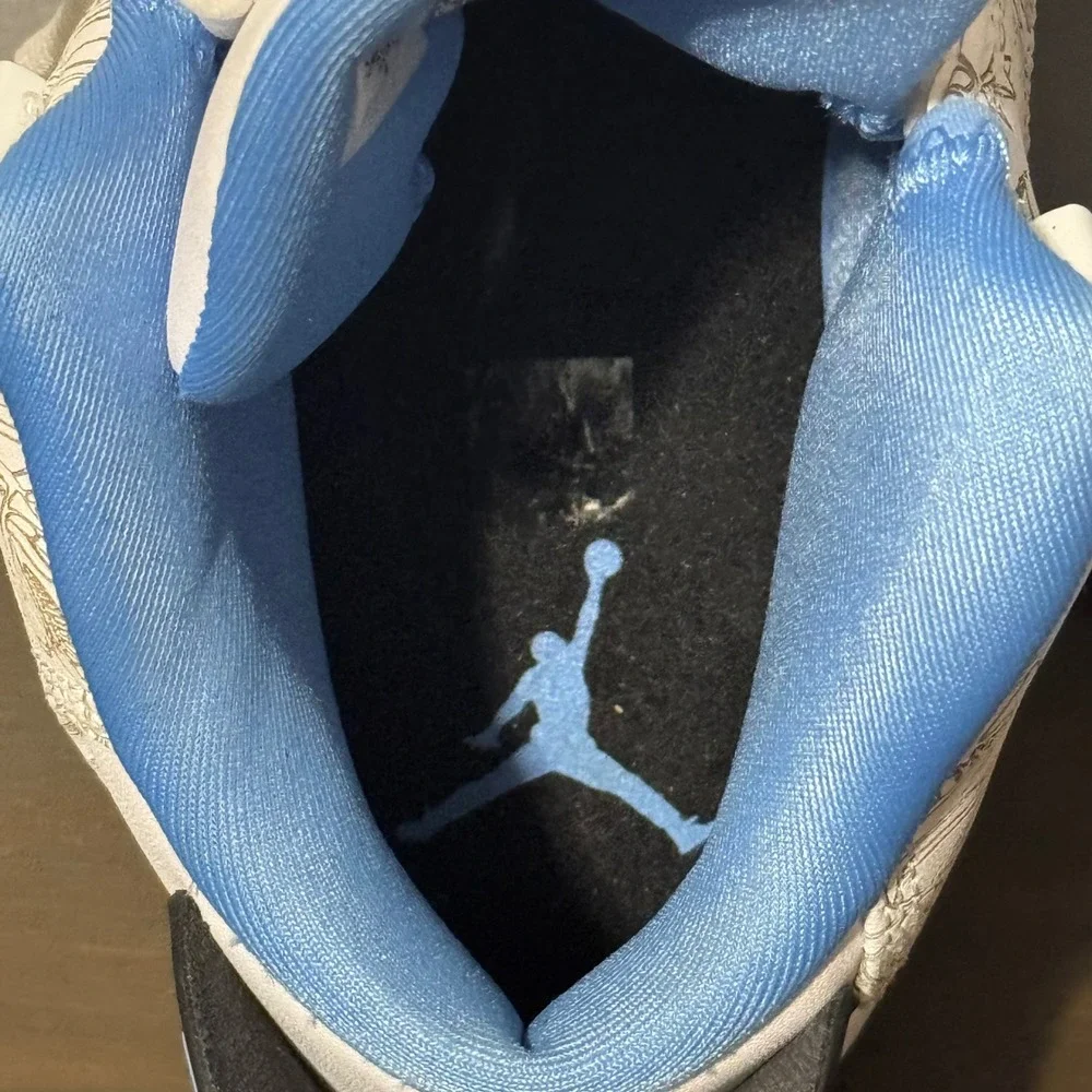 Jordan Mens Basketball Shoes Dub Zero University Laser Etched 311046-114 Size 10